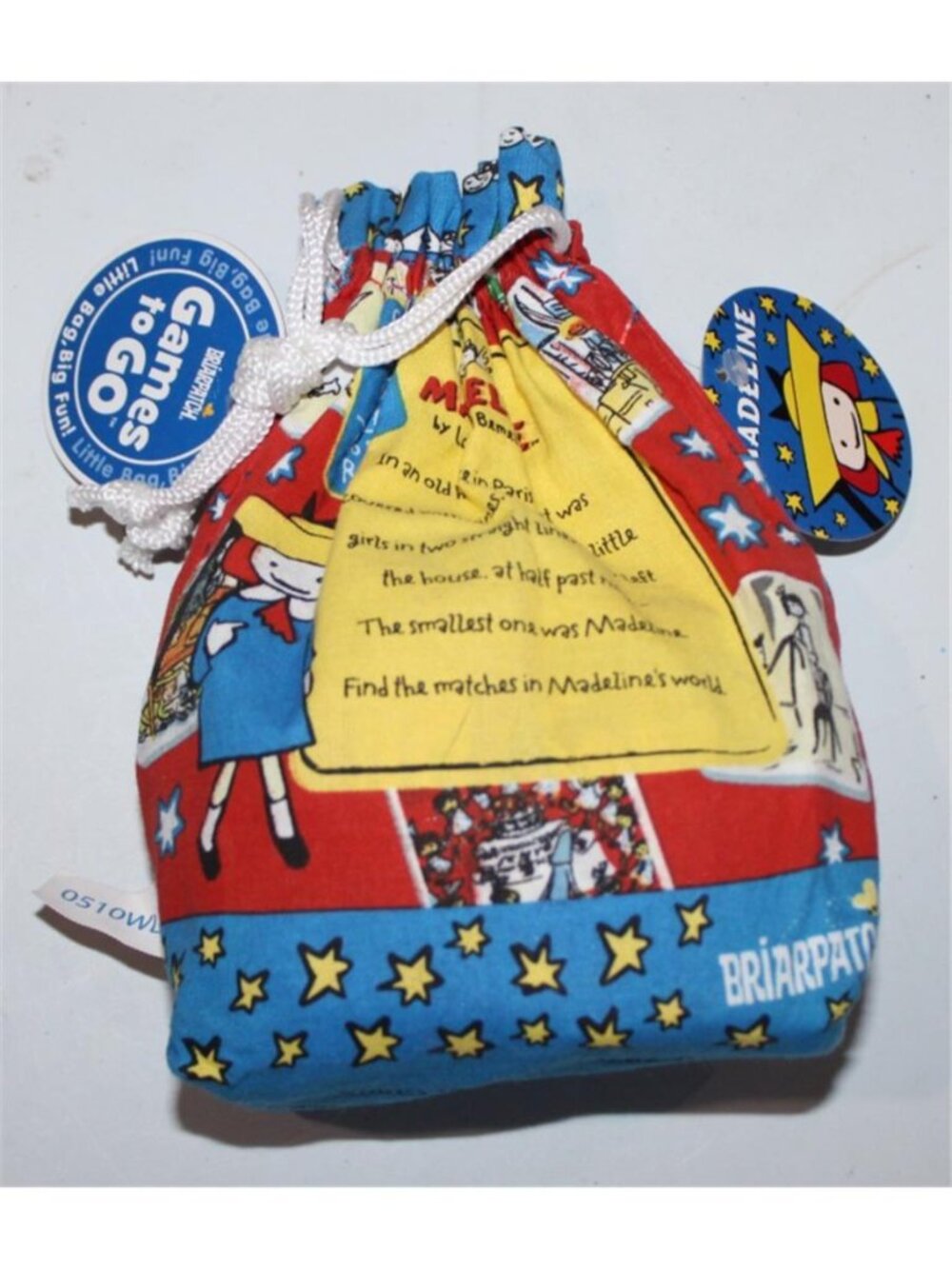 Out of Print NEW Madeline Briarpatch Matching Game 36 Pieces in Bag